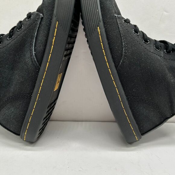 Dr. Martens Ankle Boots Size 5 L Air Wair Sheridan Black Matte Softwair Footbed - Picture 7 of 13